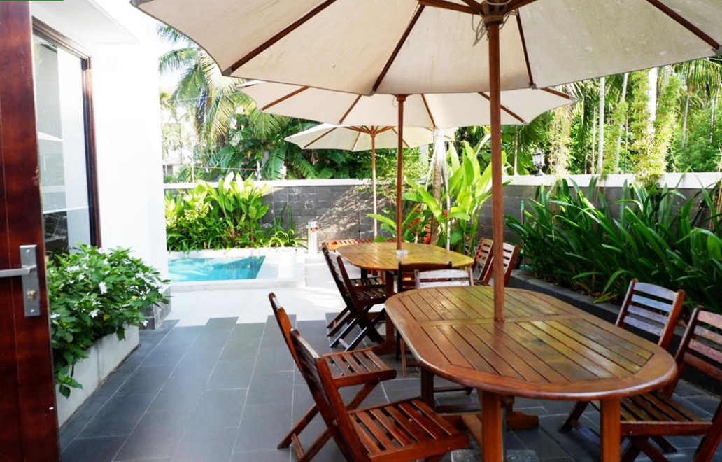 Picture of one of the villas